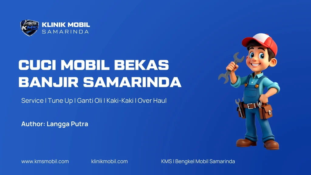 Cuci Mobil Bekas Banjir Samarinda